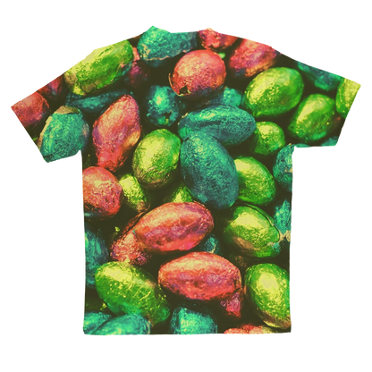 Easter Eggs Sublimation Performance Adult T-Shirt