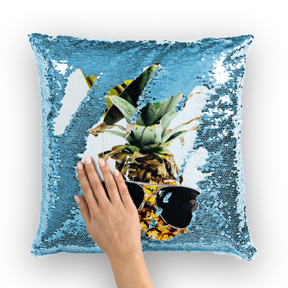 Pineapple Sequin Cushion Cover