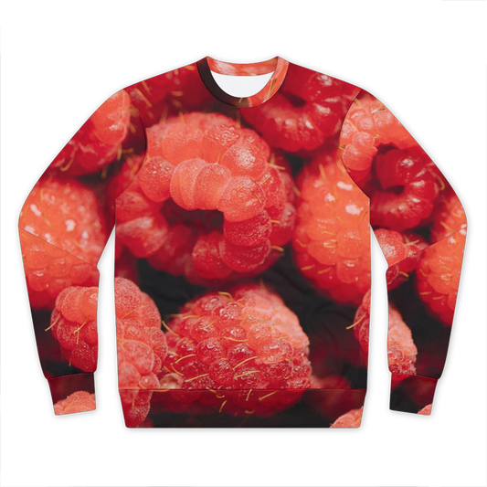 Raspberry Performance Cut and Sew Sublimation Unisex Sweatshirt