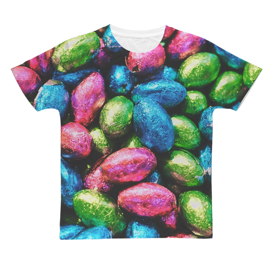 Easter Eggs Classic Sublimation Adult T-Shirt