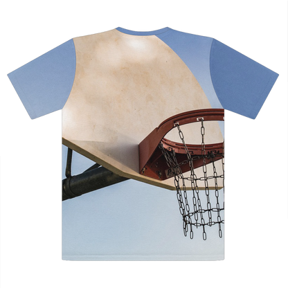 Basketball Premium Cut and Sew Sublimation Unisex T-Shirt