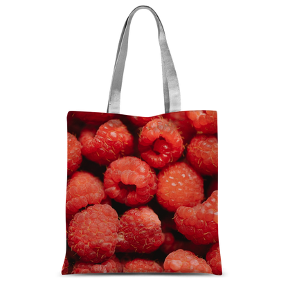 Raspberry Classic Sublimation Tote Bag