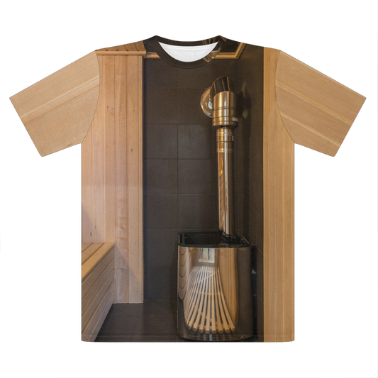 Sauna Premium Cut and Sew Sublimation Unisex T-Shirt