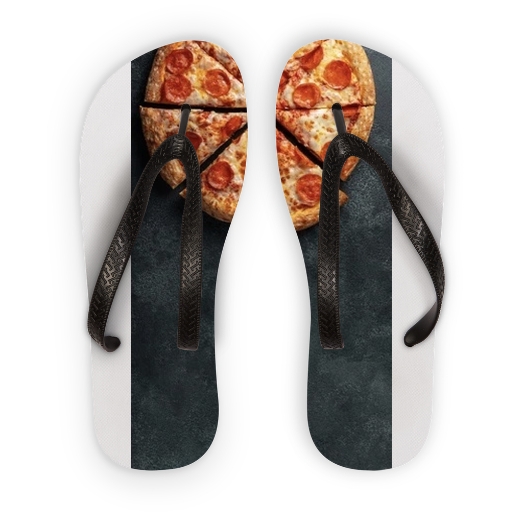 Pizza Kids Flip Flops