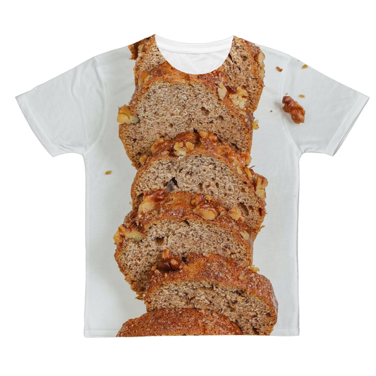 Banana Bread Classic Sublimation Adult T-Shirt