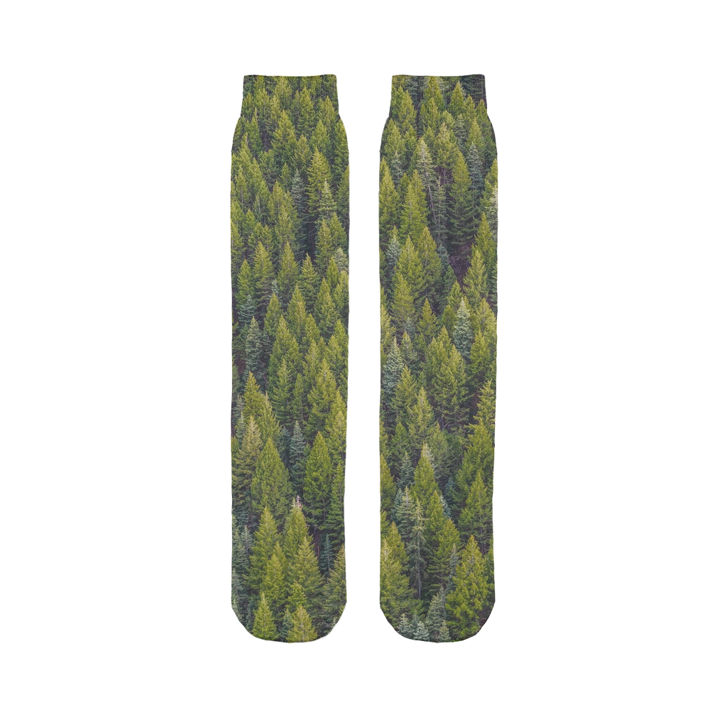 Forest Sublimation Tube Sock