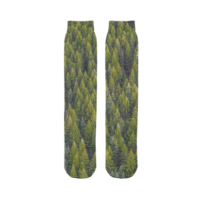 Forest Sublimation Tube Sock