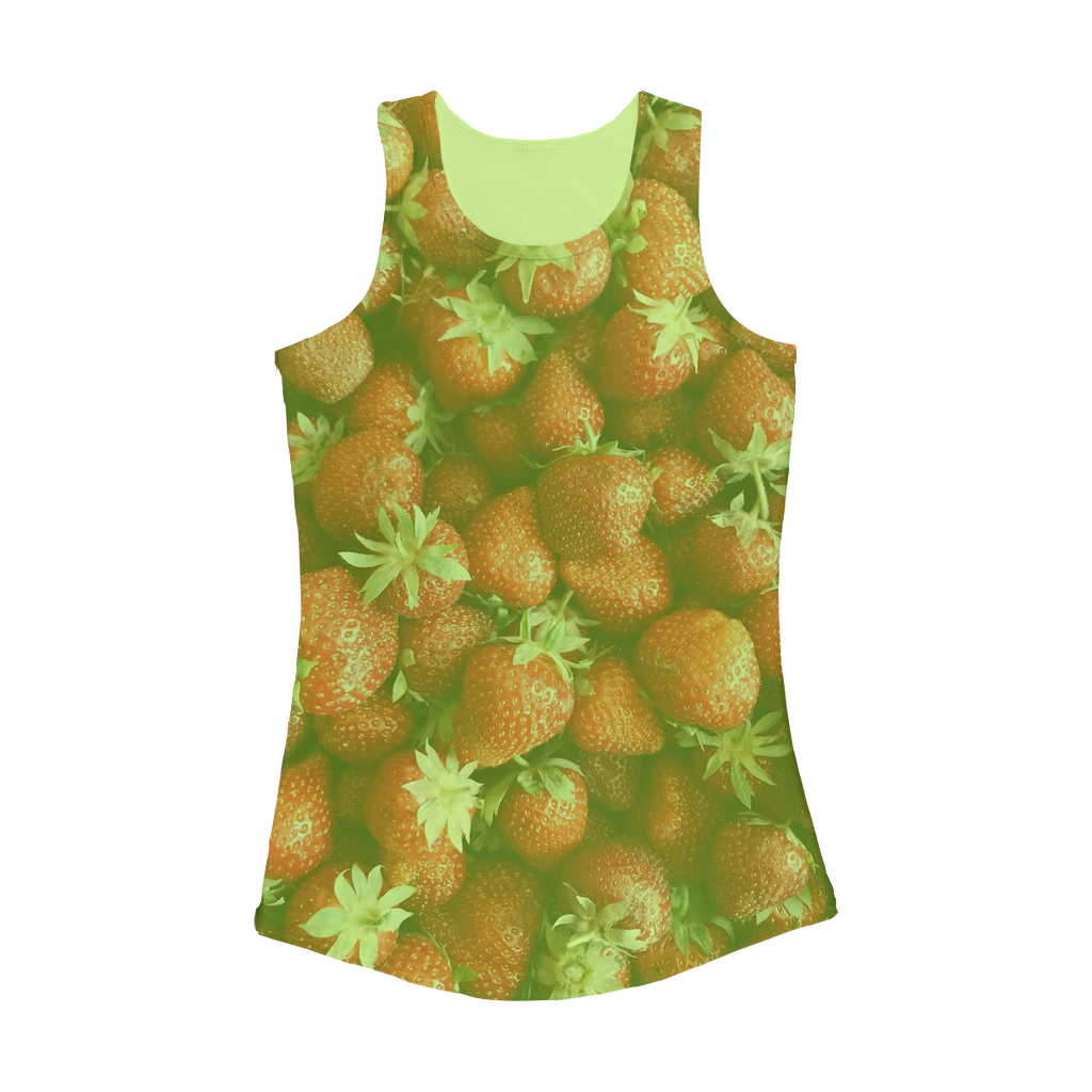 Strawberry Women Performance Tank Top