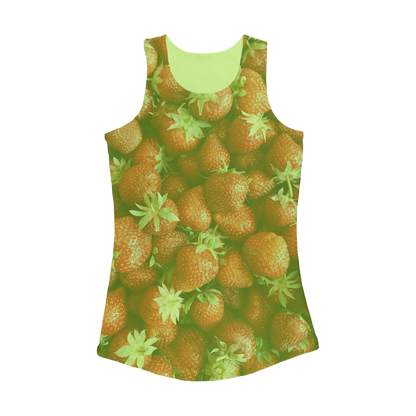 Strawberry Women Performance Tank Top