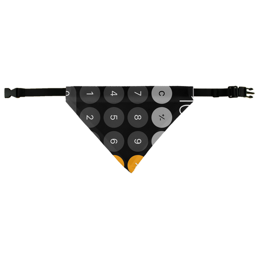 Calculator Pet Bandana