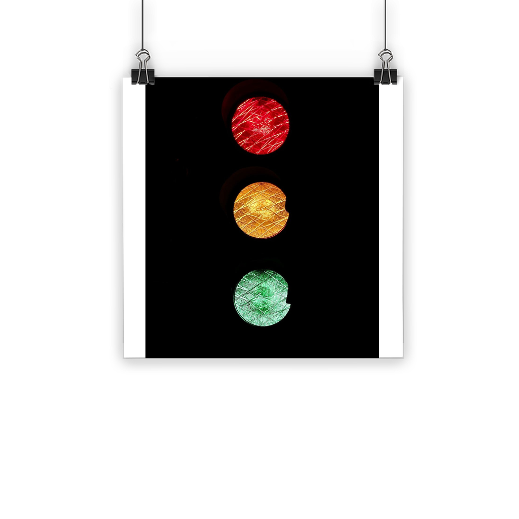 Traffic lights Classic Poster