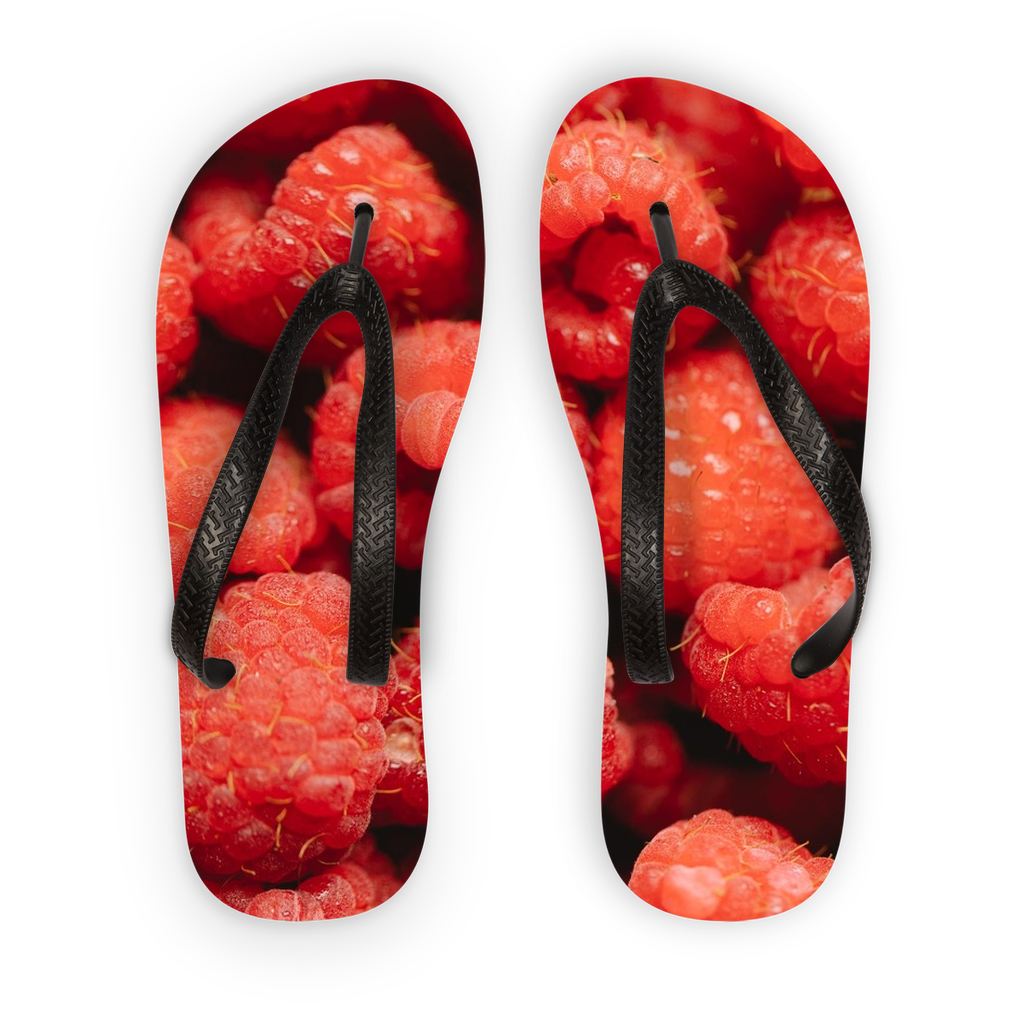 Raspberry Kids Flip Flops