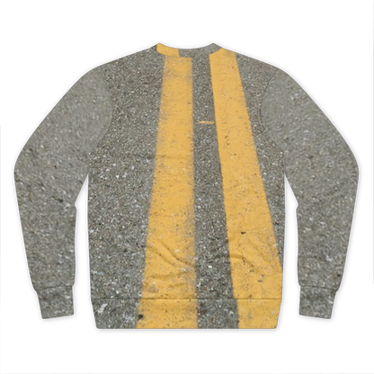 Road Performance Cut and Sew Sublimation Unisex Sweatshirt