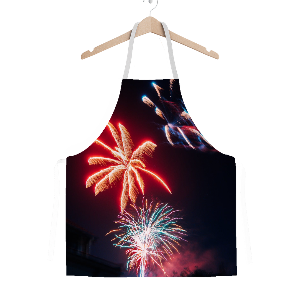 Fireworks Classic Sublimation Adult Apron