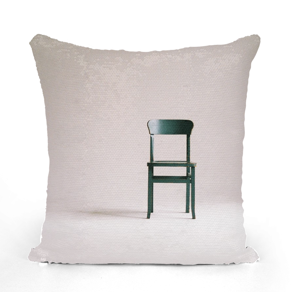 Chair Sequin Cushion Cover