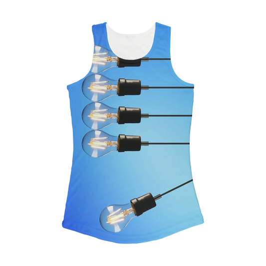 Light Bulbs Women Performance Tank Top