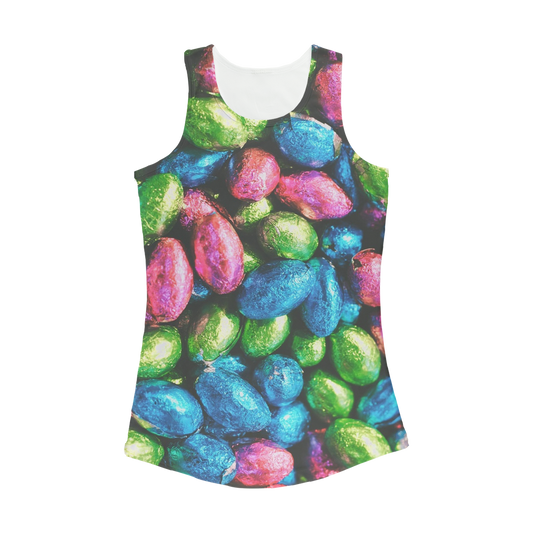 Easter Eggs Women Performance Tank Top