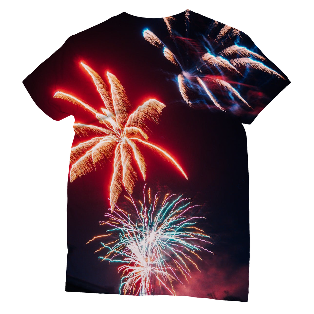 Fireworks Classic Sublimation Women's T-Shirt