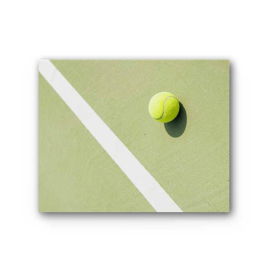 Tennis Premium Stretched Canvas