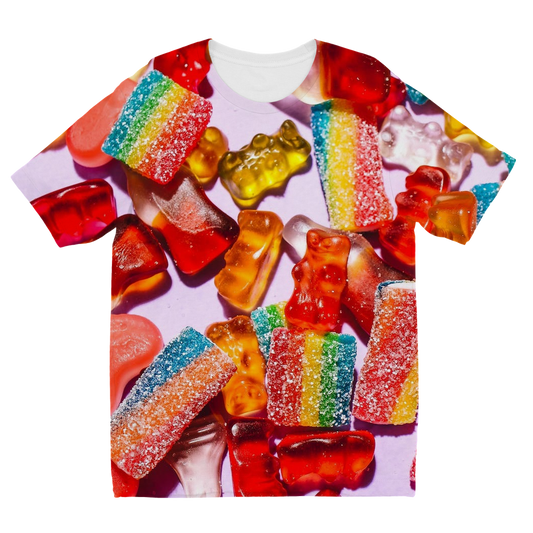 Candy Sublimation Kids T-Shirt