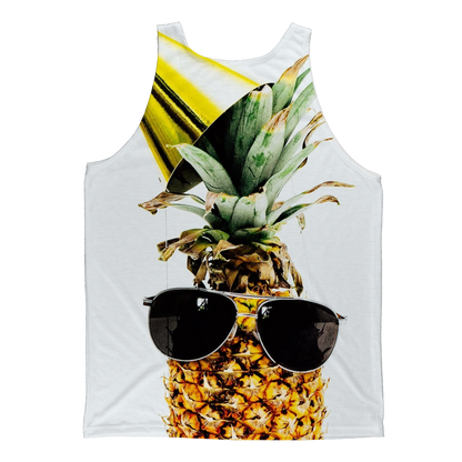 Pineapple Classic Sublimation Adult Tank Top