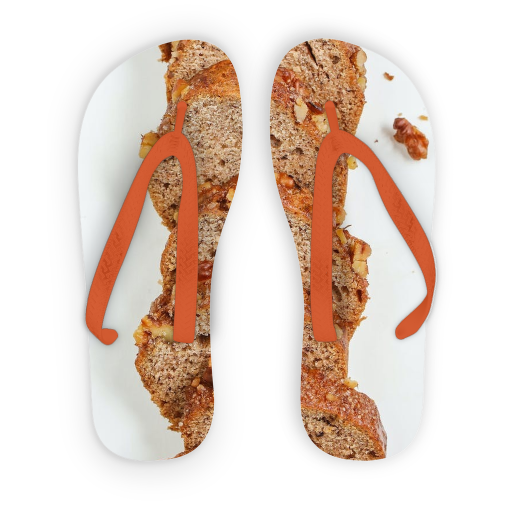 Banana Bread Kids Flip Flops