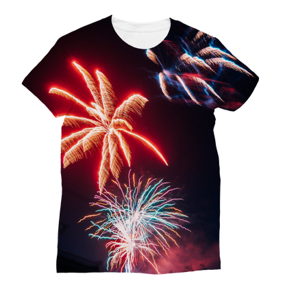 Fireworks Classic Sublimation Women's T-Shirt