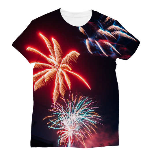 Fireworks Classic Sublimation Women's T-Shirt