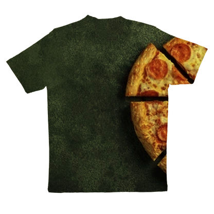 Pizza Sublimation Performance Adult T-Shirt