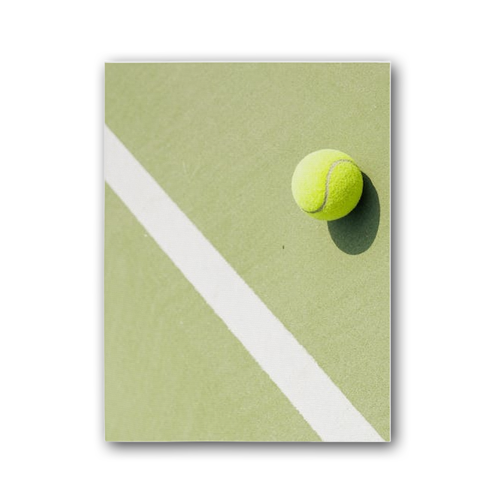 Tennis Premium Stretched Canvas